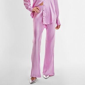 THE NOLI SHOP Stella Silky Wide Leg Pant in Sweet Pink XL NEW NWT